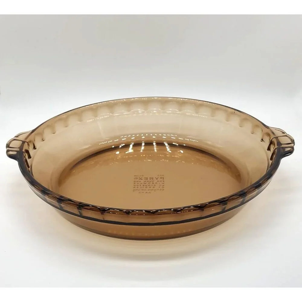 Pyrex Corning brown pyrex